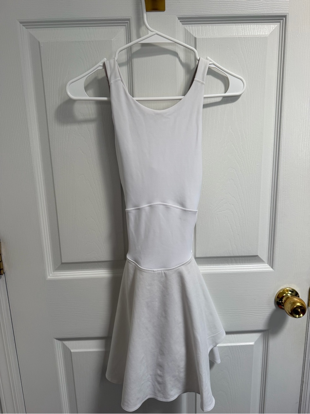 White tennis dress